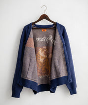 KRIFF MAYER クリフメイヤー もちのび虎刺繍Vネックニットカーディガン 2523100 14964