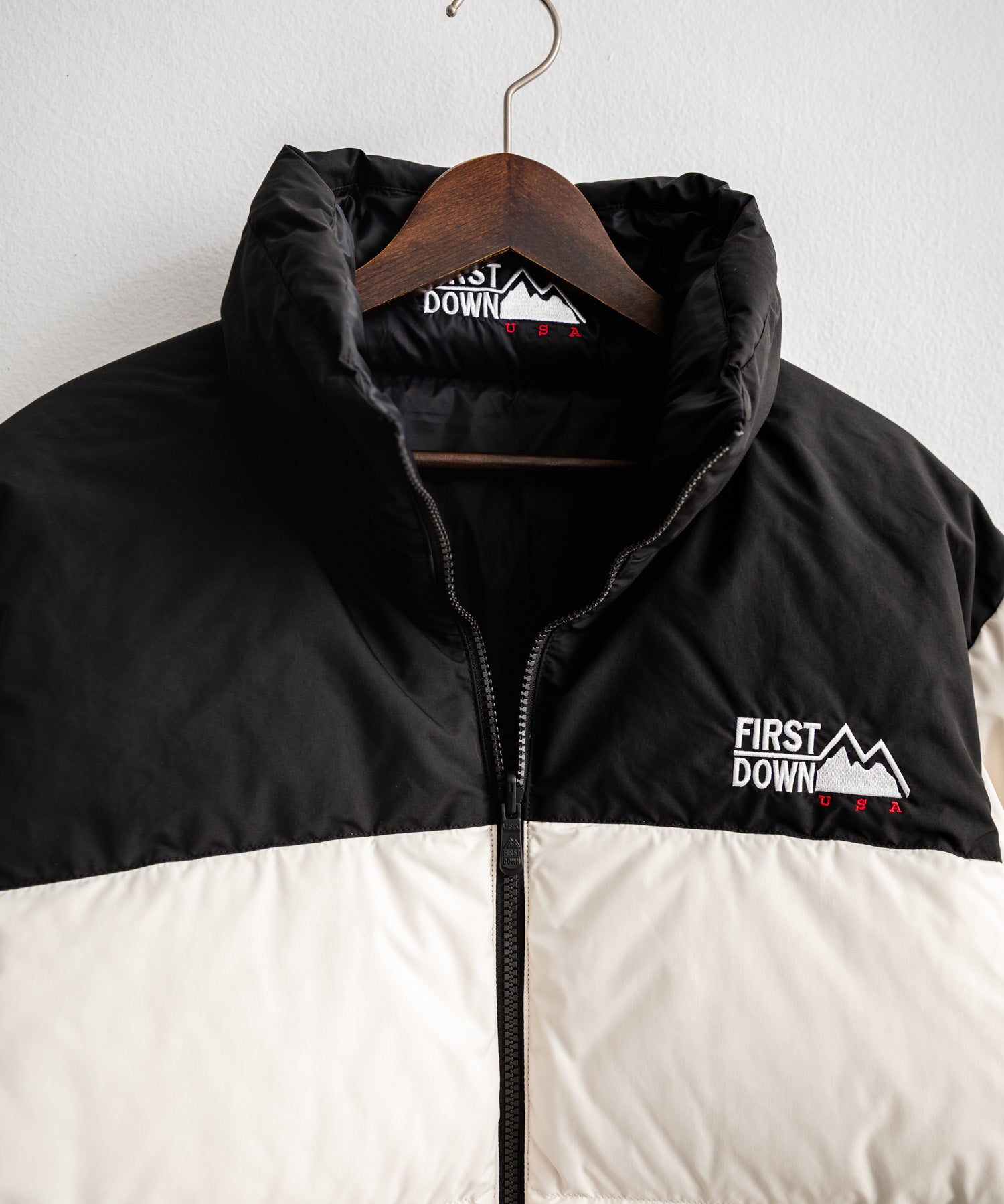 FIRST DOWN ファーストダウン BUBBLE DOWN JKT 2WAYリバーシブルバブルダウンジャケット F942001 14979