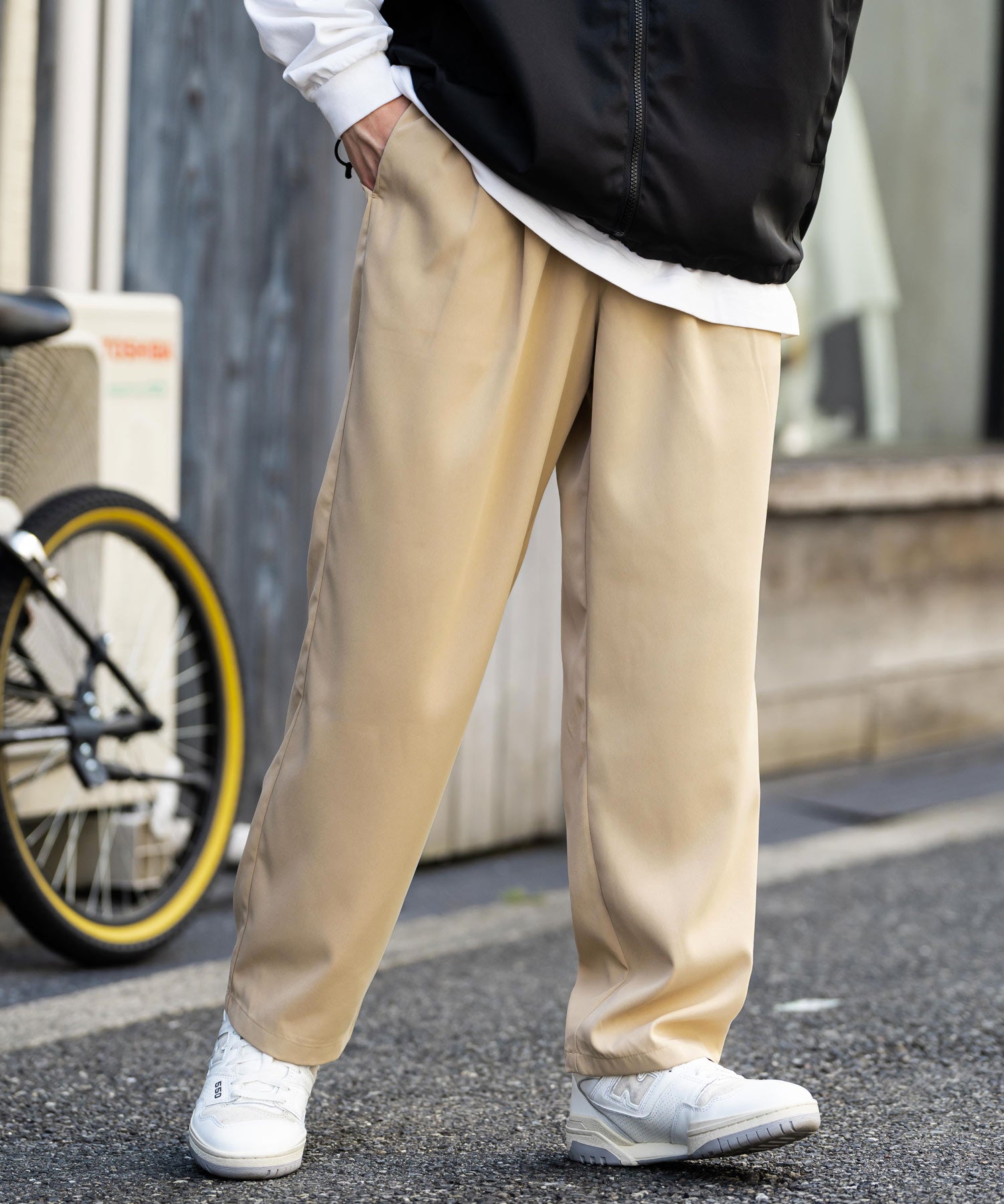 ワイドテーパード スケーターワークパンツ イージーシェフパンツ 11448