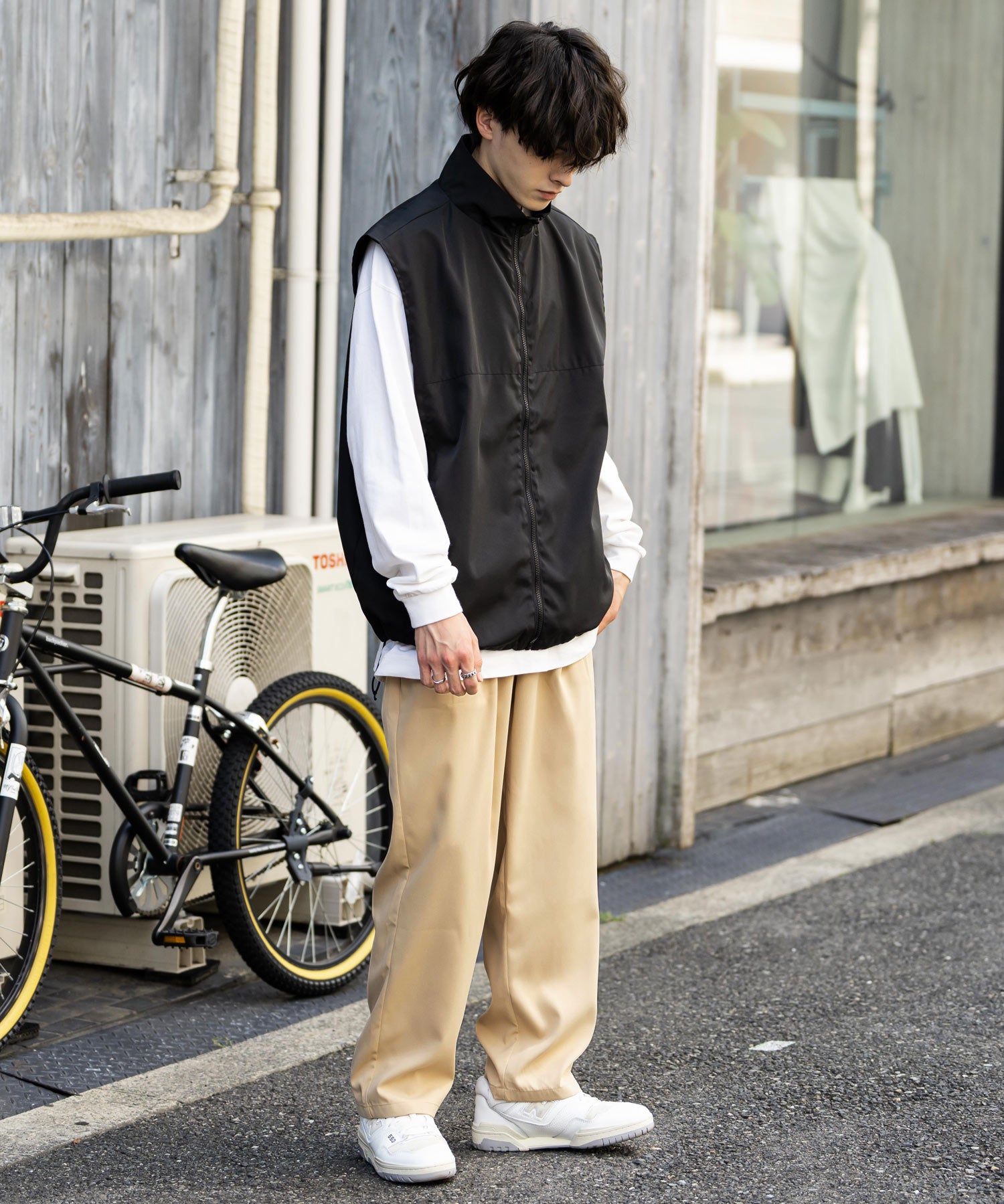 ワイドテーパード スケーターワークパンツ イージーシェフパンツ 11448