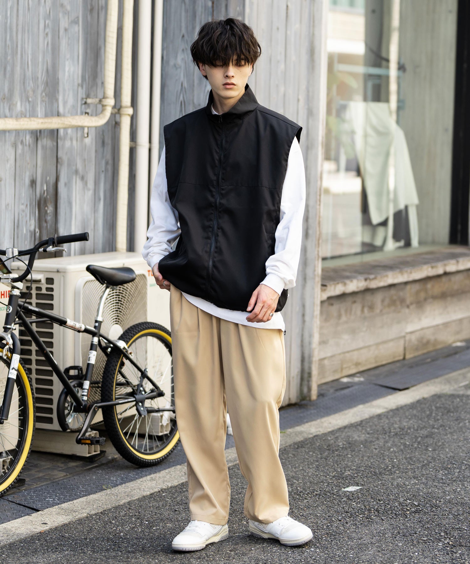 ワイドテーパード スケーターワークパンツ イージーシェフパンツ 11448