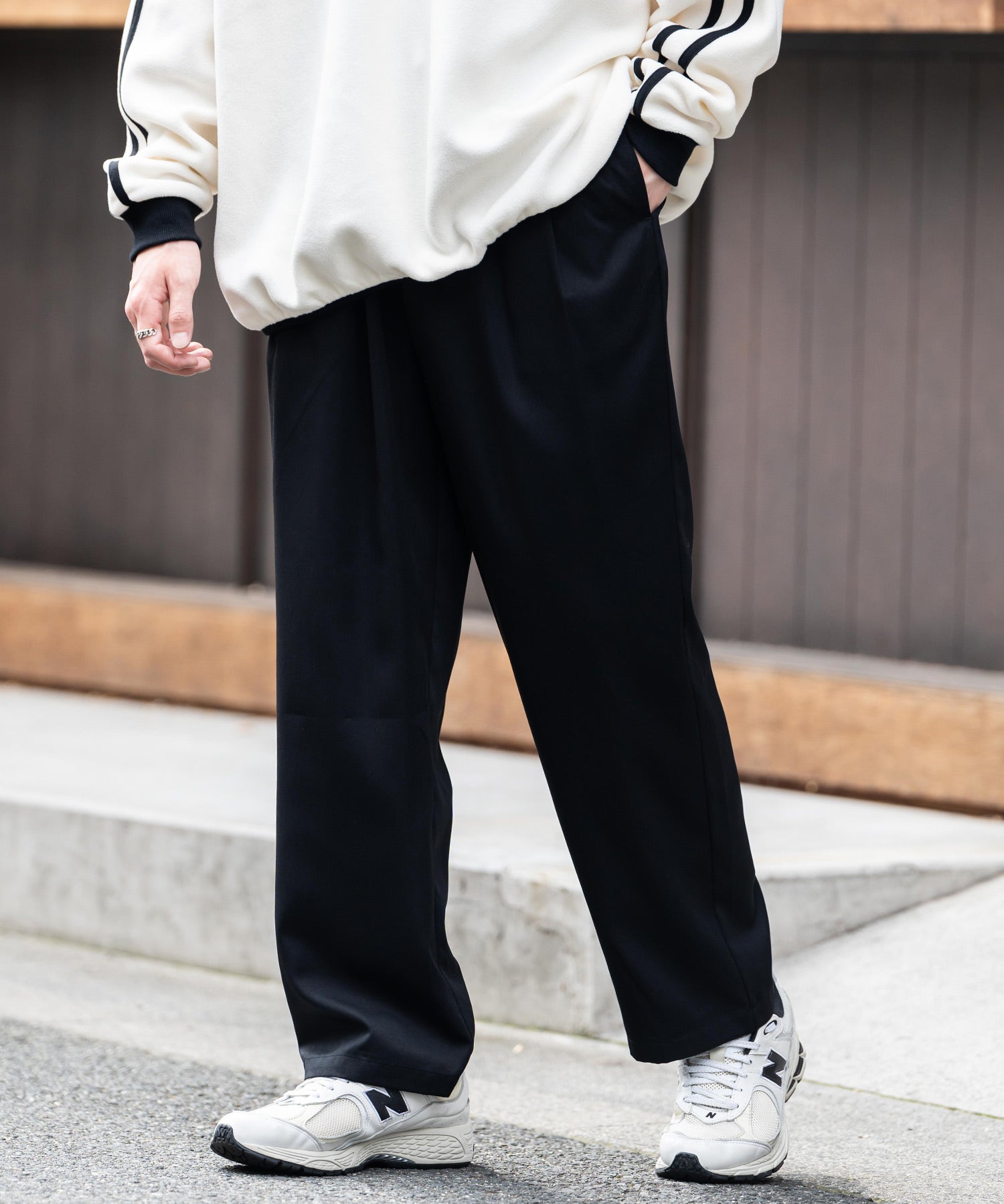 ワイドテーパード スケーターワークパンツ イージーシェフパンツ 11448