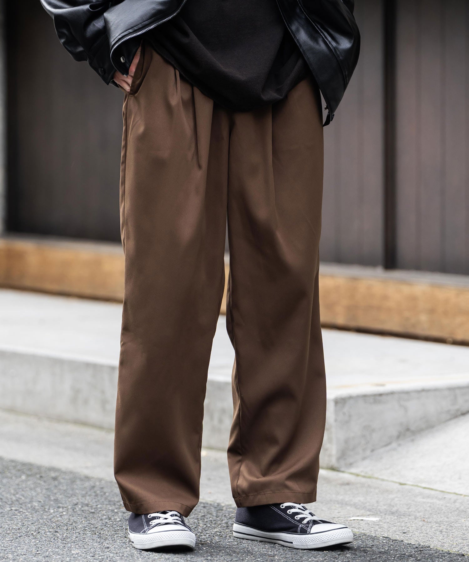 ワイドテーパード スケーターワークパンツ イージーシェフパンツ 11448