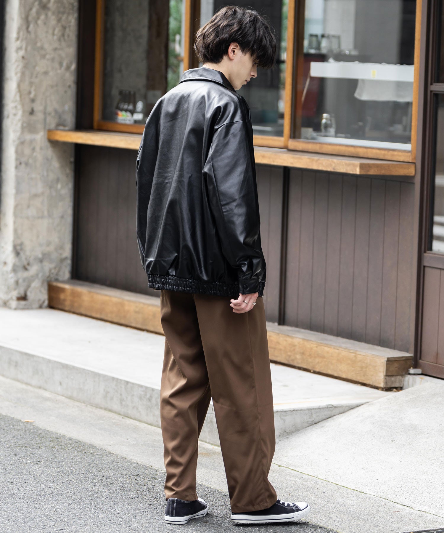 ワイドテーパード スケーターワークパンツ イージーシェフパンツ 11448