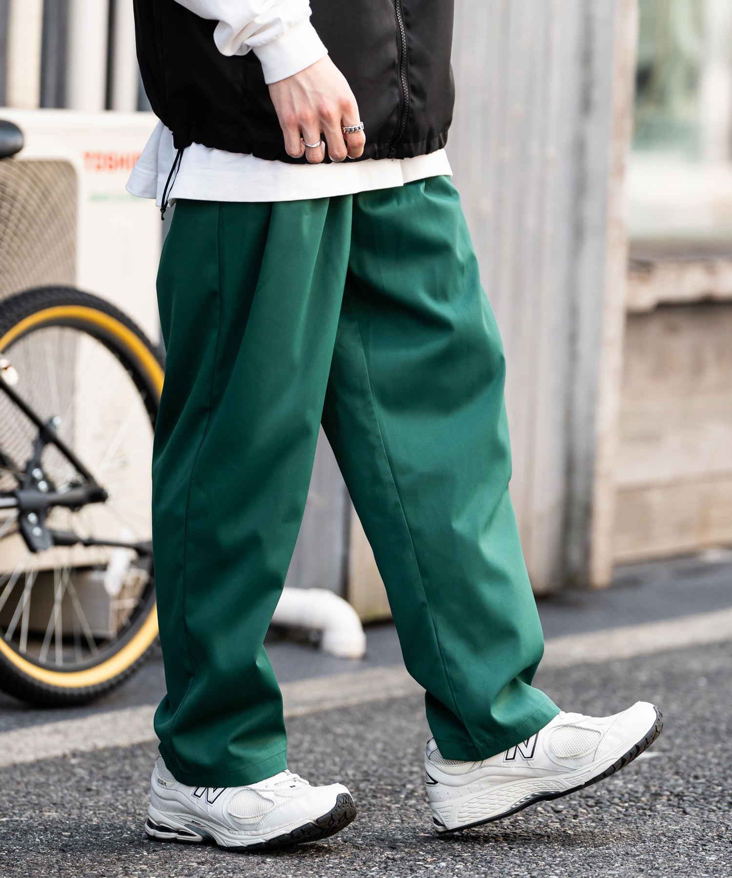 ワイドテーパード スケーターワークパンツ イージーシェフパンツ 11448