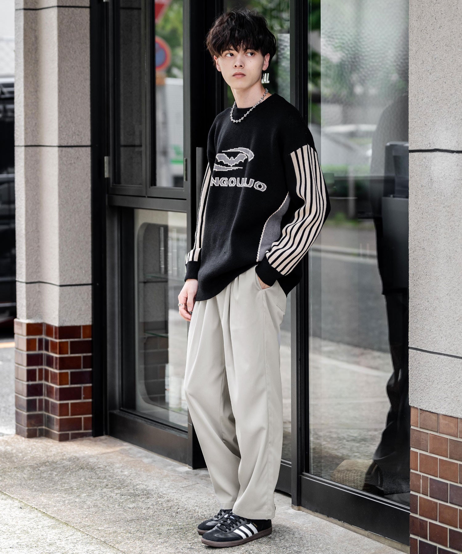 ワイドテーパード スケーターワークパンツ イージーシェフパンツ 11448