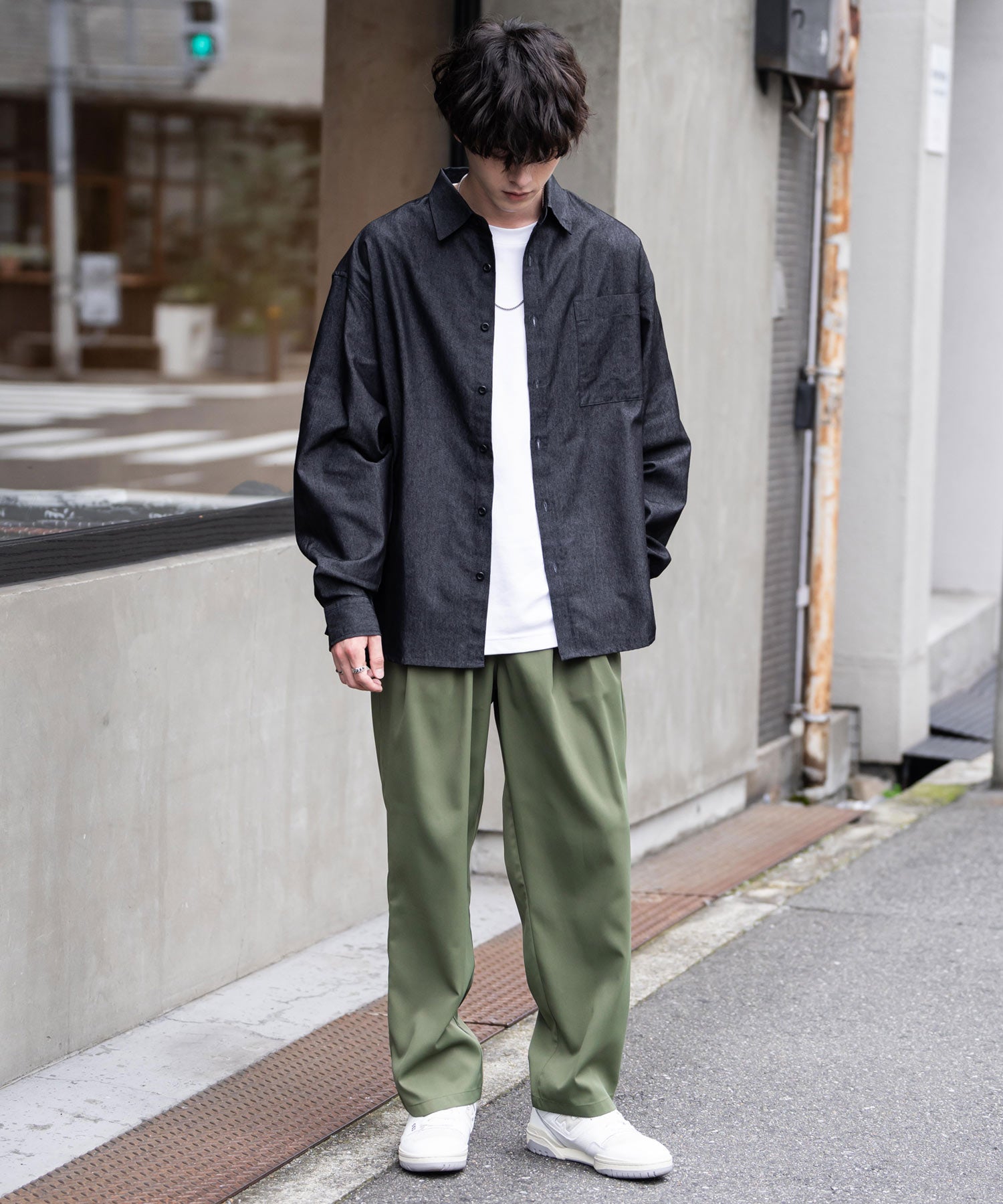 ワイドテーパード スケーターワークパンツ イージーシェフパンツ 11448