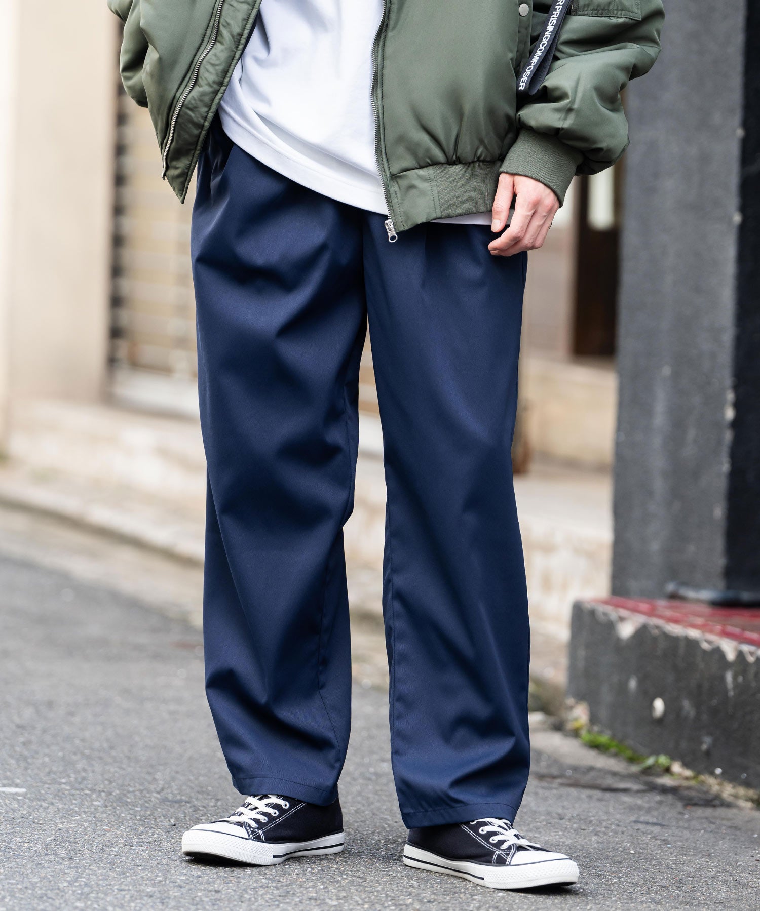 ワイドテーパード スケーターワークパンツ イージーシェフパンツ 11448