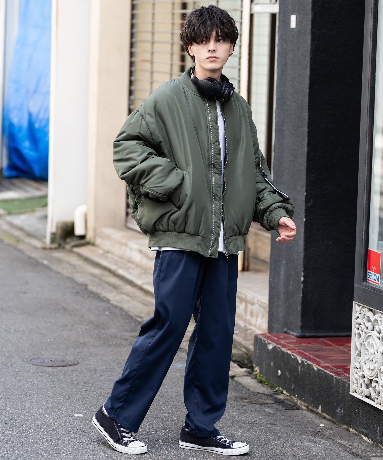 ワイドテーパード スケーターワークパンツ イージーシェフパンツ 11448