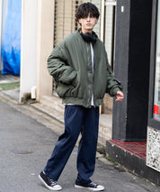 ワイドテーパード スケーターワークパンツ イージーシェフパンツ 11448