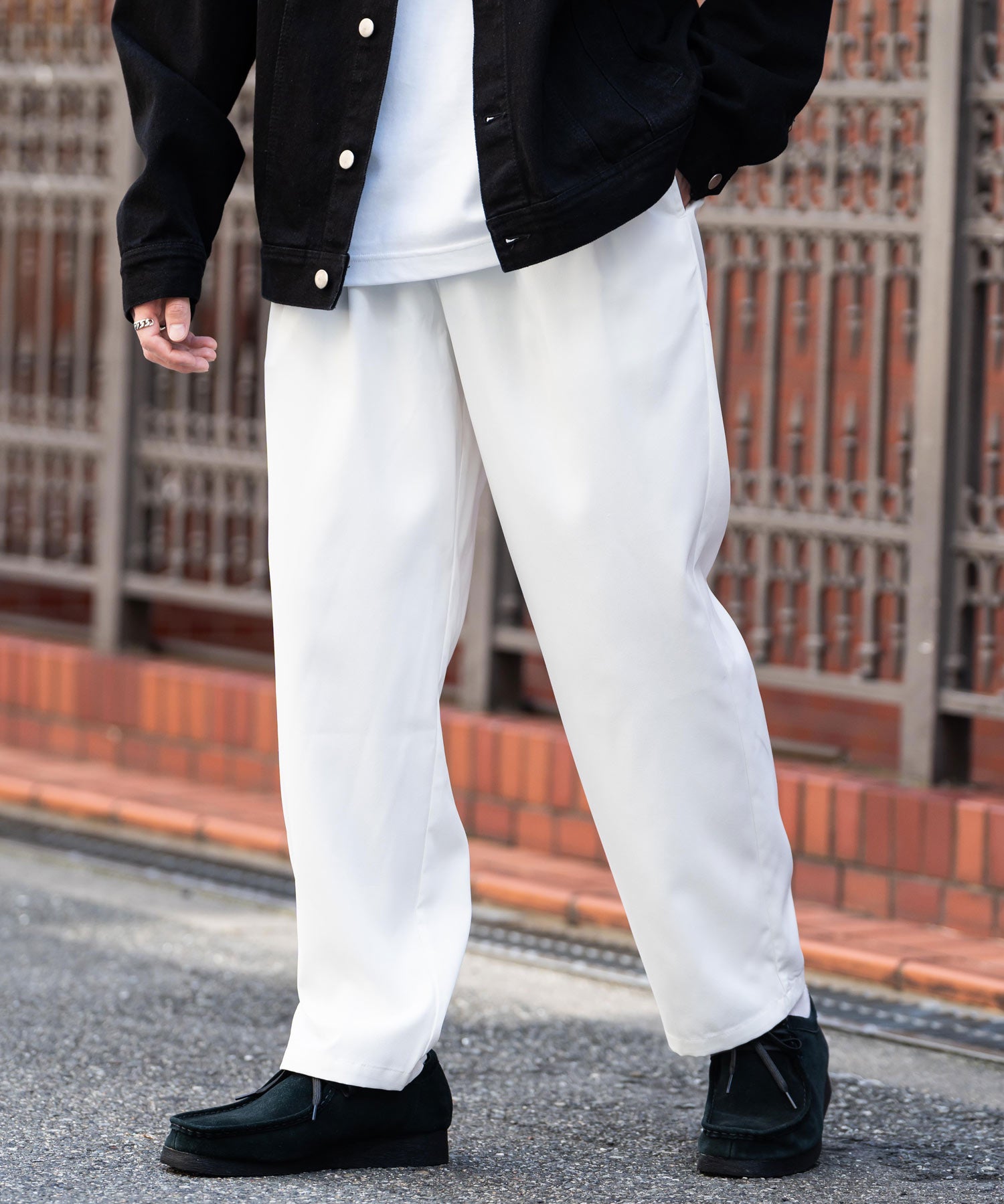 ワイドテーパード スケーターワークパンツ イージーシェフパンツ 11448