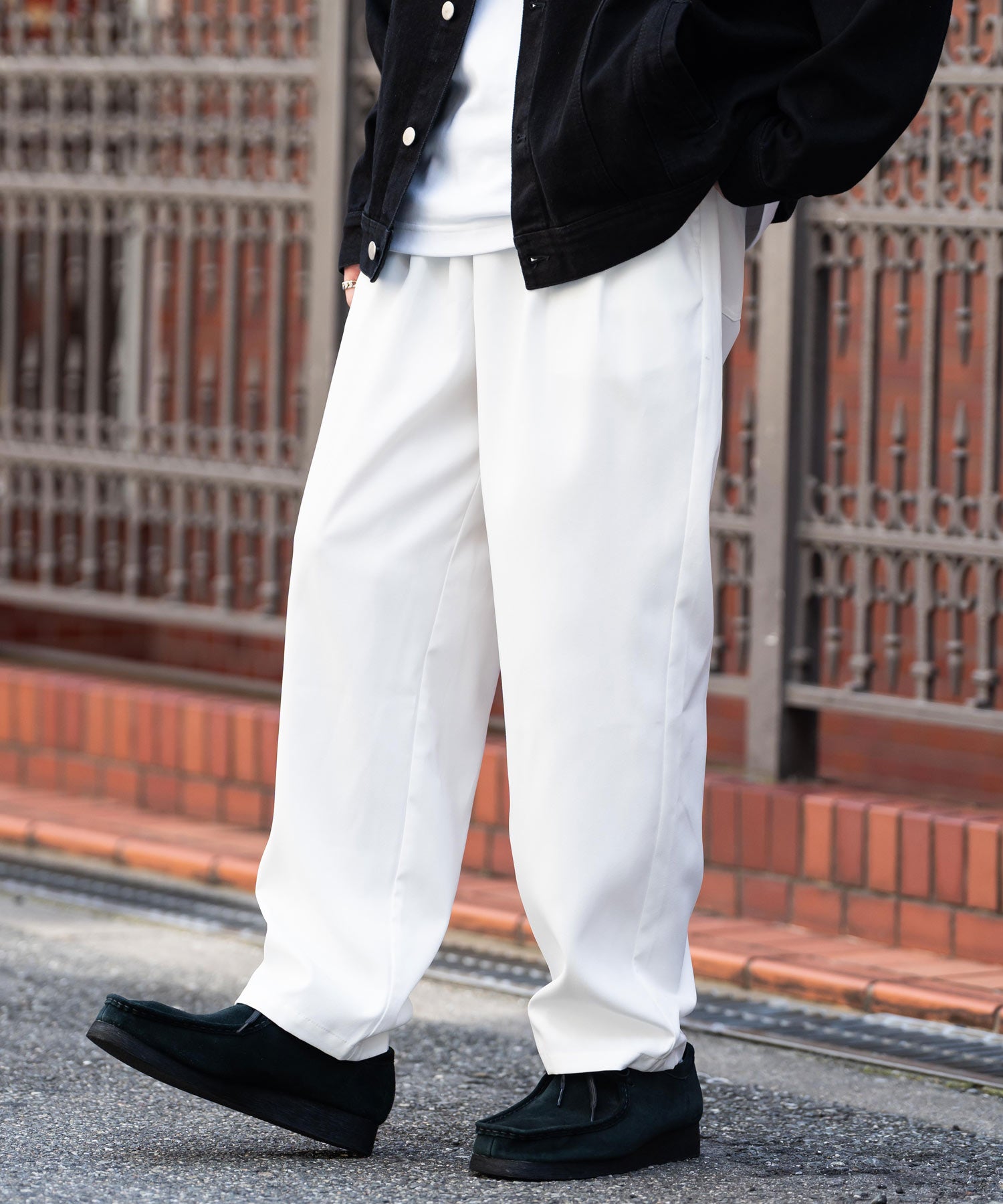 ワイドテーパード スケーターワークパンツ イージーシェフパンツ 11448