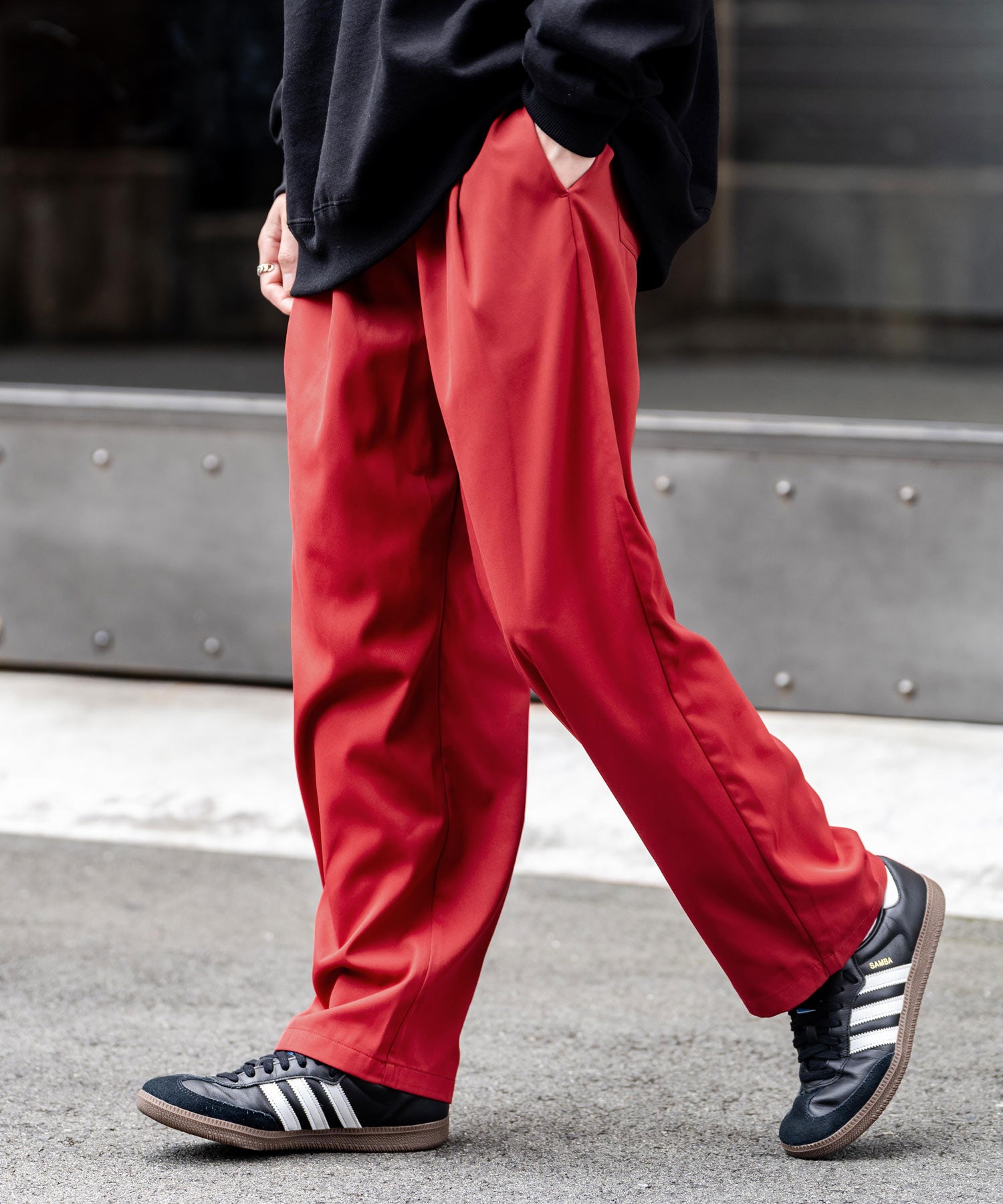 ワイドテーパード スケーターワークパンツ イージーシェフパンツ 11448