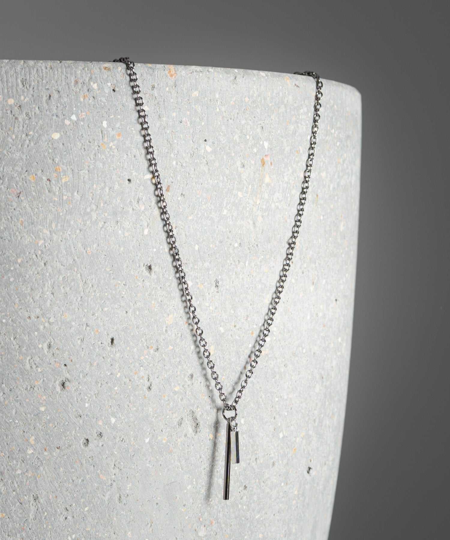 チャーム付きデザインチェーン合金ネックレス 11630