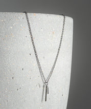 チャーム付きデザインチェーン合金ネックレス 11630