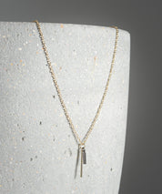 チャーム付きデザインチェーン合金ネックレス 11630