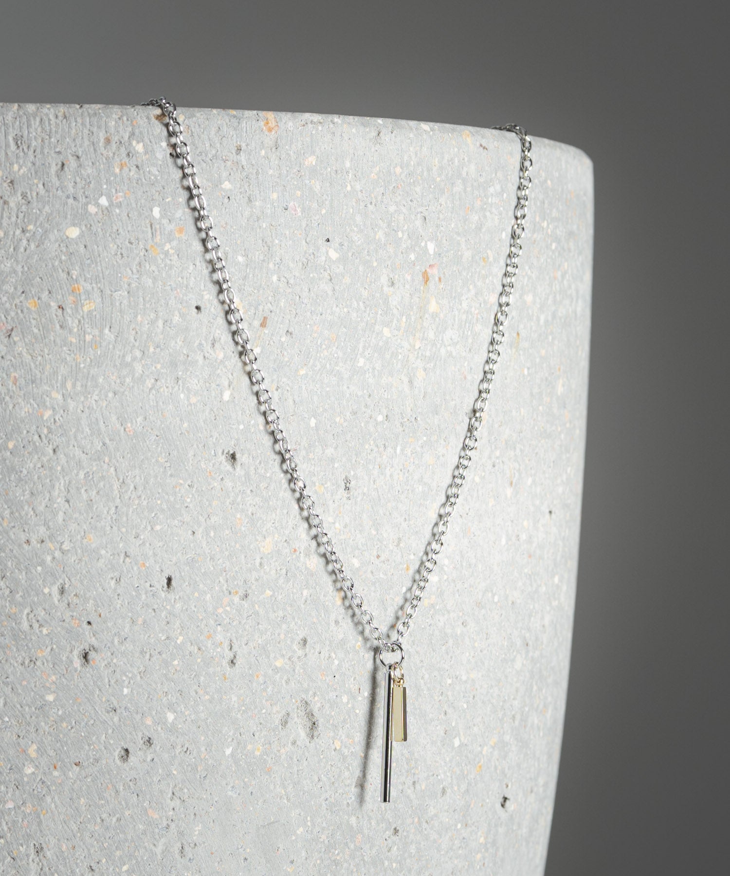 チャーム付きデザインチェーン合金ネックレス 11630