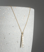 チャーム付きデザインチェーン合金ネックレス 11630