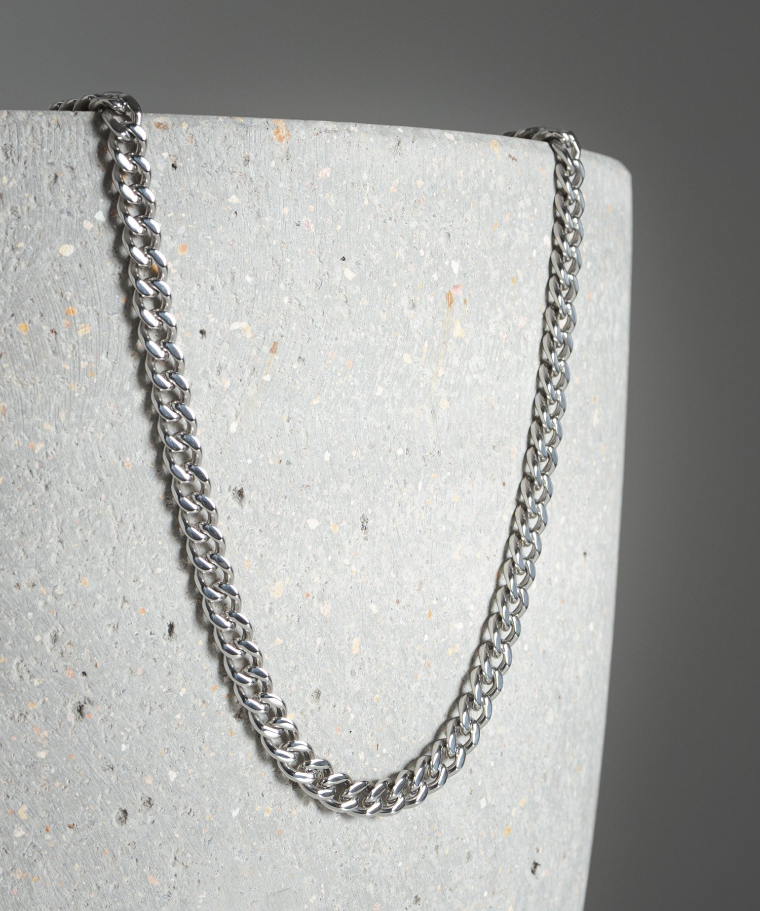 ステンレスデザインチェーンネックレス 11631