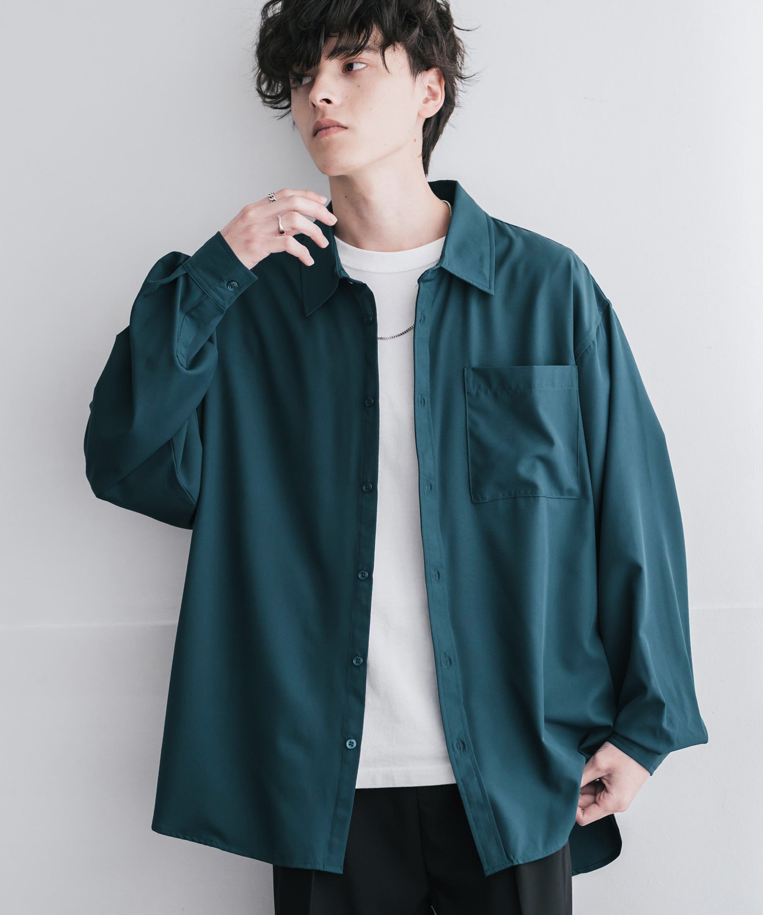 kySEESEE ロンT TS DESIGN ニッカーズドライロングスリーブTシャツ チャコールグレー L