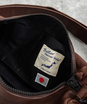 Butler Verner Sails バトラーバーナーセイルズ 日本製 国産馬革ロールショルダー JA-1059 6033