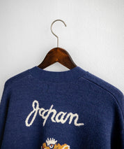 KRIFF MAYER クリフメイヤー もちのび虎刺繍Vネックニットカーディガン 2523100 14964