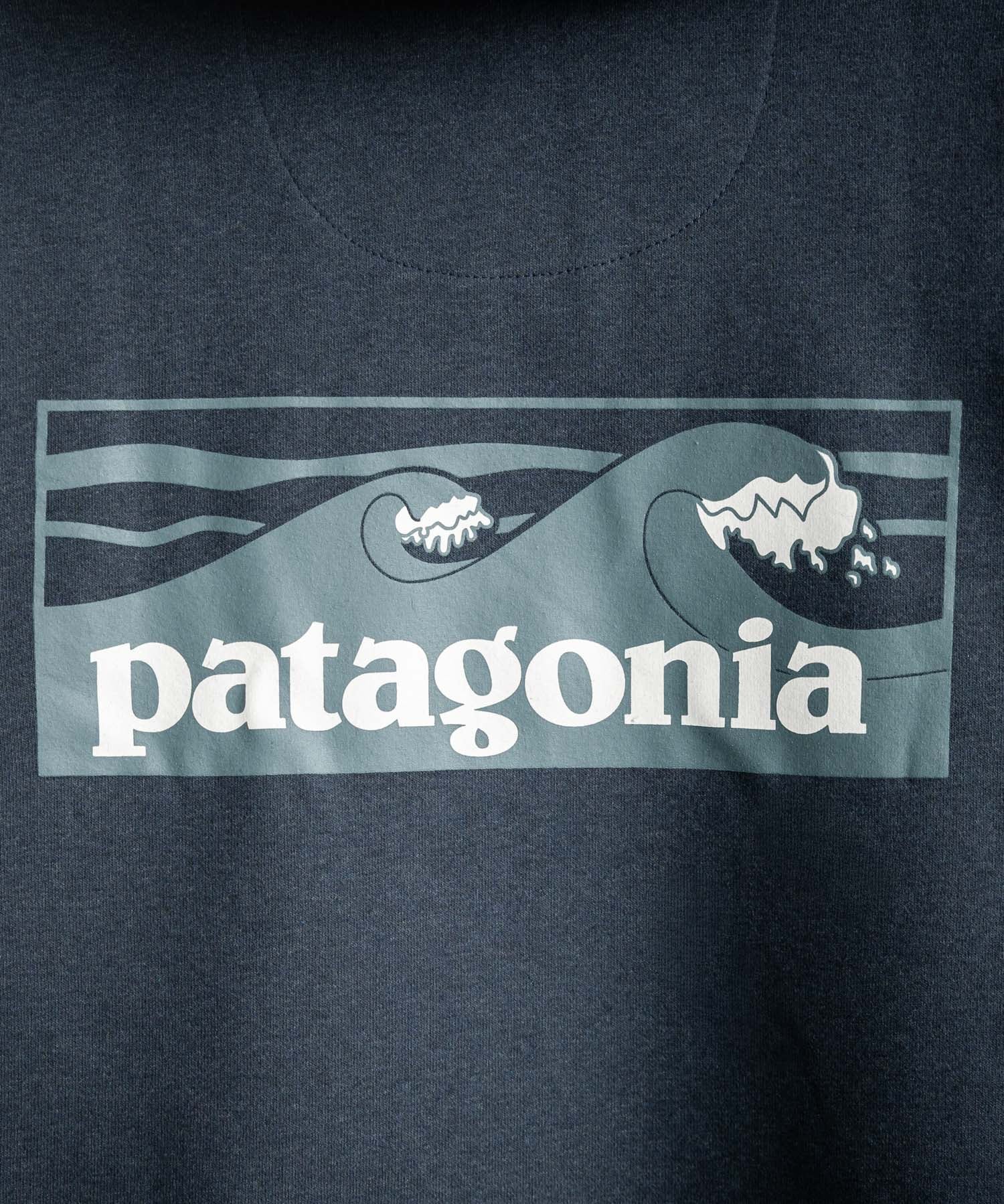 Patagonia パタゴニア BOARDSHORT LOGO UPRISAL HOODY ボードショーツロゴアップライザルフーディ/裏起毛バックグラフィック長袖パーカー 16382
