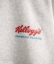 Kellogg's 別注コラボ オーバーサイズヴィンテージライクグラフィックプリント裏起毛スウェットトレーナー 15117