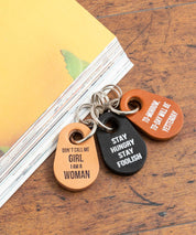 Butler Verner Sails 日本製 COWタグ レザーキーチャーム 12765