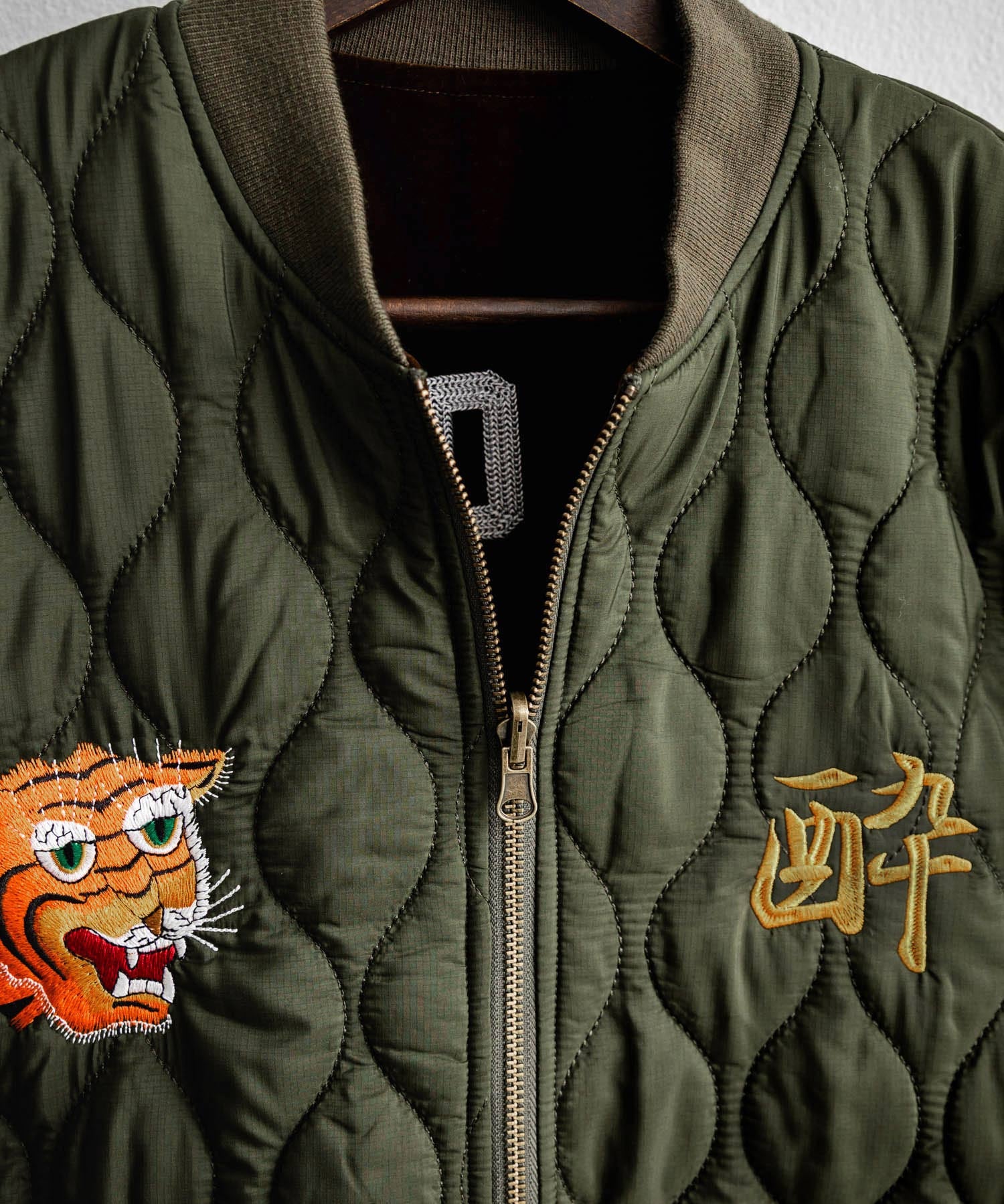 YOIDORE 酔いどれ スーベニア刺繍キルティング2wayリバーシブルジャケット 14890