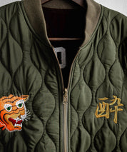 YOIDORE 酔いどれ スーベニア刺繍キルティング2wayリバーシブルジャケット 14890