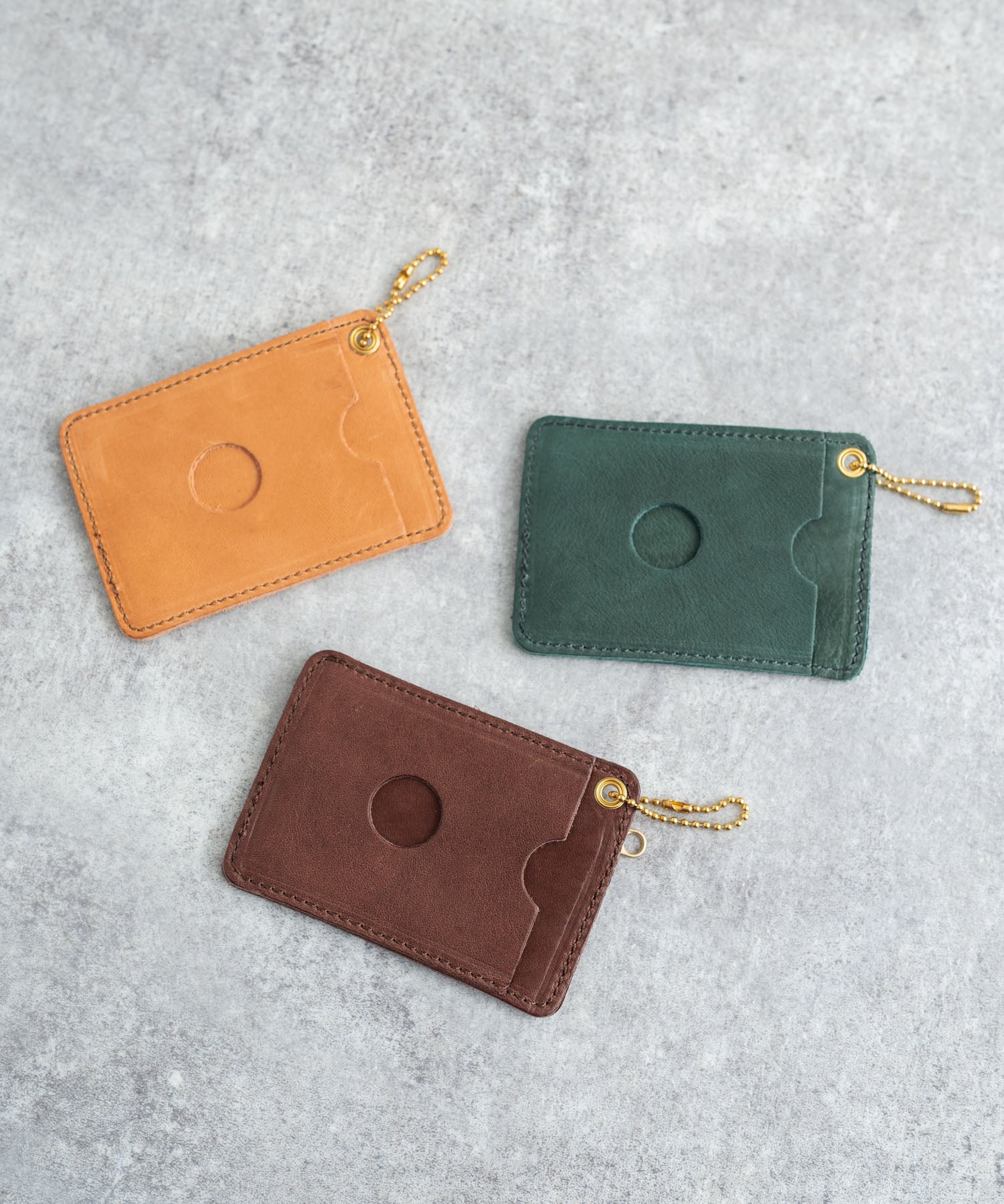 Butler Verner Sails バトラーバーナーセイルズ 日本製 ZIP付馬革パスケース JA-1182　11041