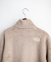 日本未展開モデル THE NORTH FACE WHITE LABEL COMFY ALPHA FLEECE ZIP UP ザ・ノースフェイス ホワイトレーベル ワンポイントロゴ刺繍スタンドカラーシャギーボアフリースジャケット 16563
