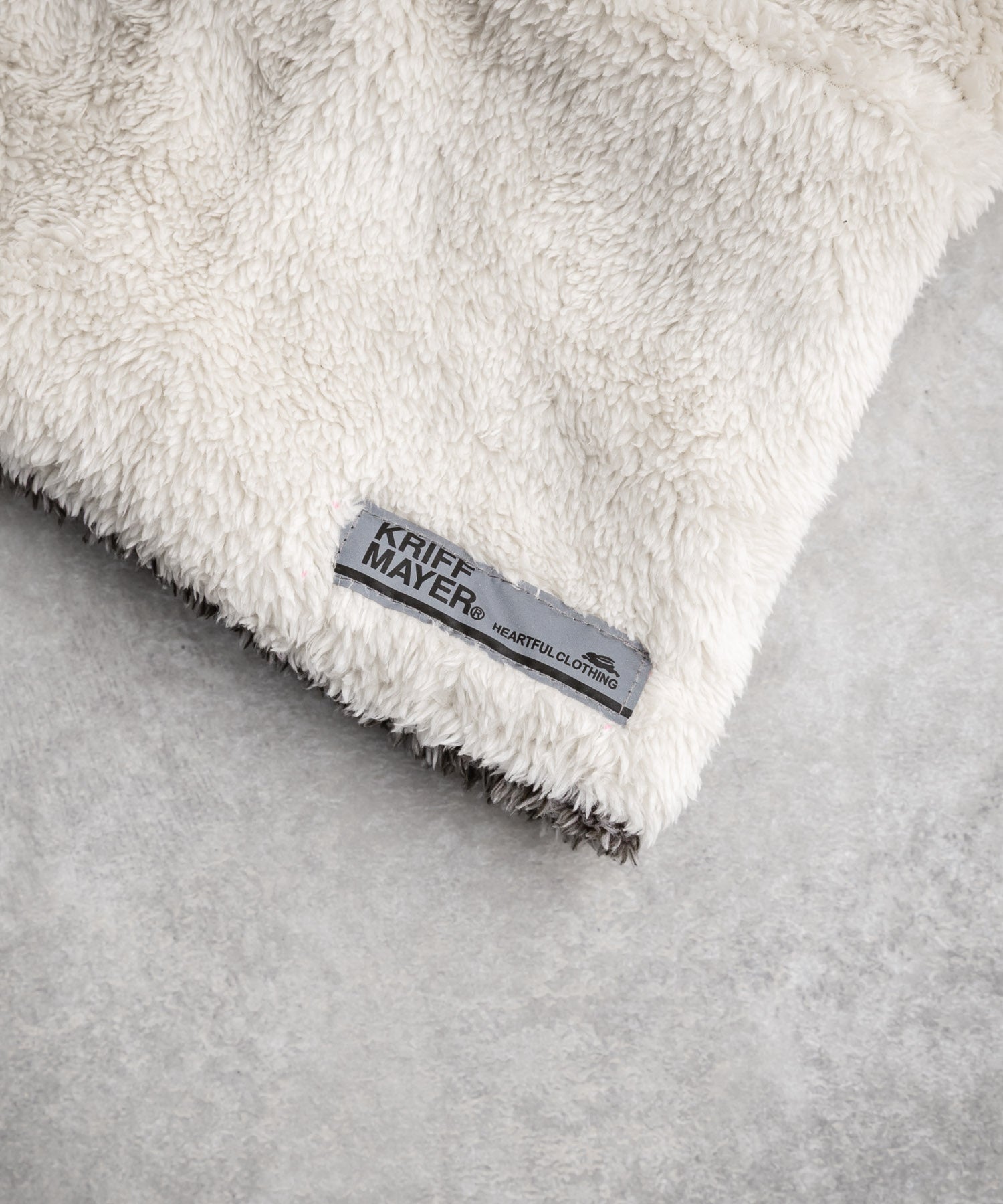 KRIFF MAYER クリフメイヤー ニンジャりん2WAYリバーシブルフード型ネックウォーマー ボアフードウォーマー J2527845 14965