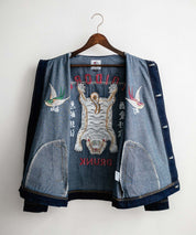 YOIDORE 酔いどれ オーバーサイズチベタン刺繍デニムジャケット 14888