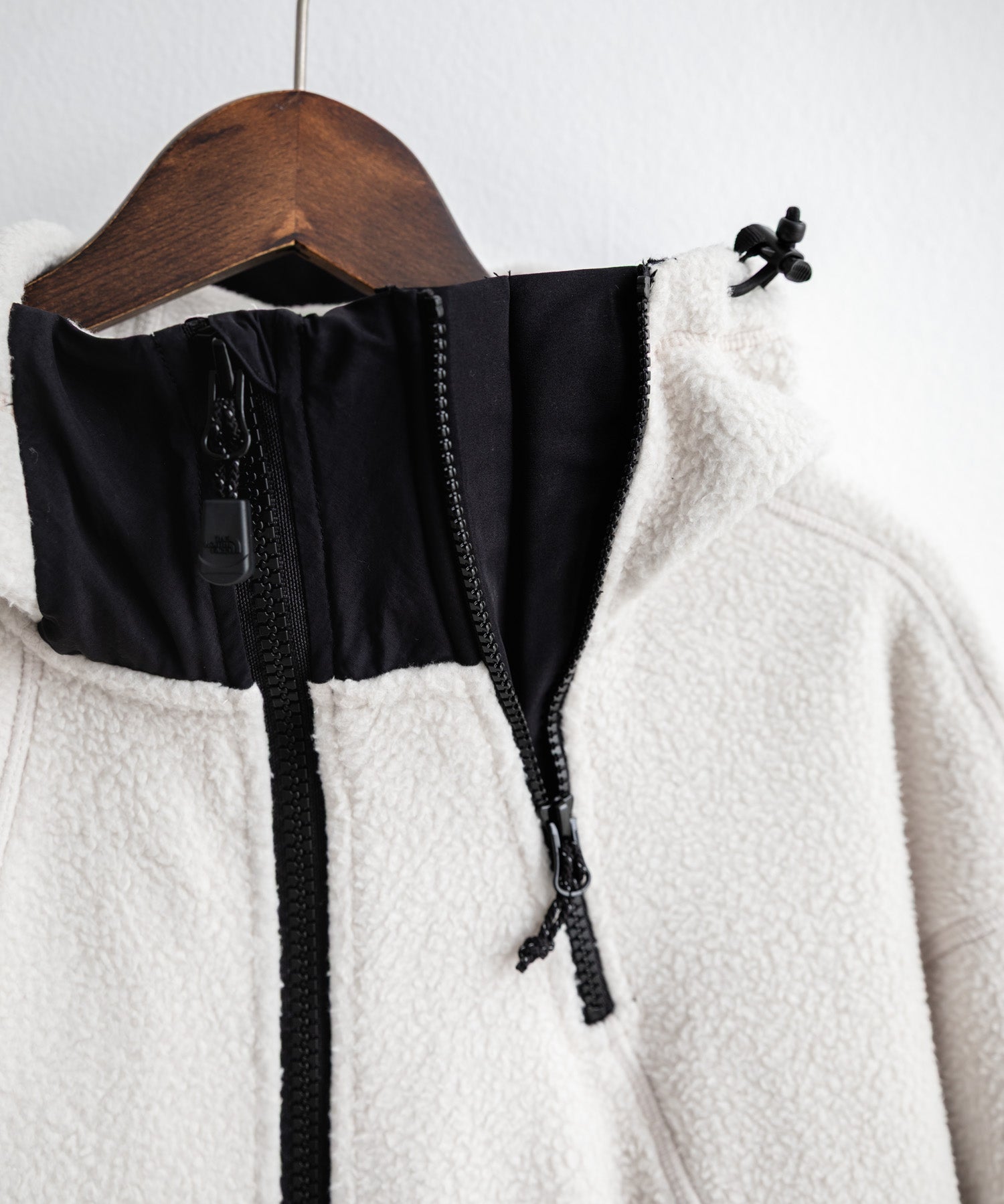 日本未展開モデル THE NORTH FACE ノースフェイス WHITE LABEL ホワイトレーベル TROMS FLEECE JACKET ショートボアフリースフーディージャケット 16565