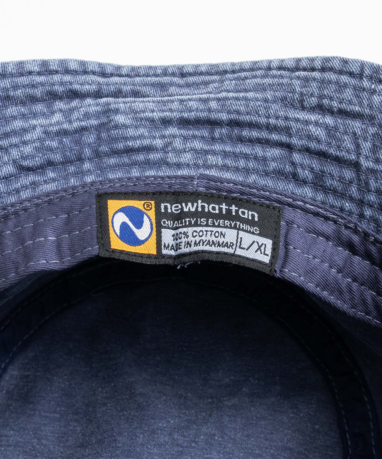 NEWHATTAN ニューハッタン Bucket Hat pigment dyed ピグメントダイバケットハット