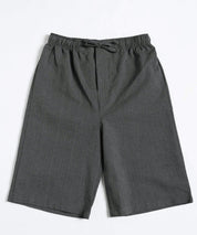 しじら織り甚平 上下セット 無地/ストライプ 14156