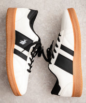 U.S.POLO ASSN. ユーエスポロアッスン ワンポイントロゴ厚底クラシックローカットスニーカー 14932