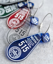 日本製 アクリルホテルキーリング ACRYLIC HOTEL KEY HOLDER(515) AW-1314-2 1939