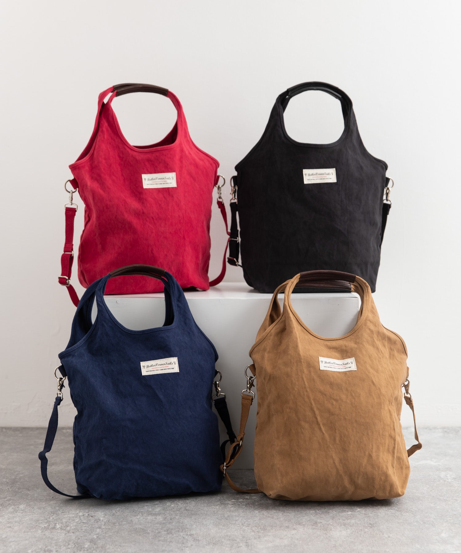 Butler Verner Sails バトラーバーナーセイルズ 日本製 国産反応染め2WAYショルダーバッグ JA-1473-3 6042