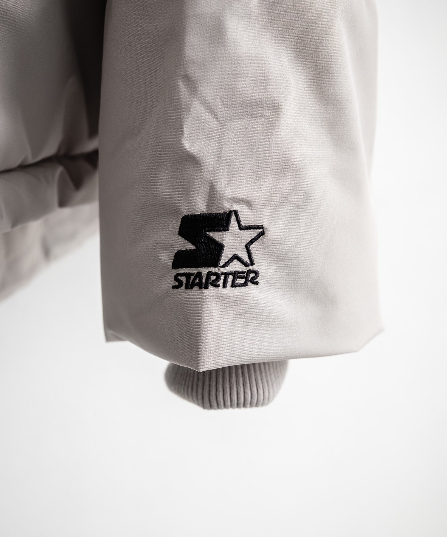 STARTER BLACK LABEL スターターブラックレーベル タスランファイバー中綿ワンポイントロゴ刺繍フードジャケット 15013