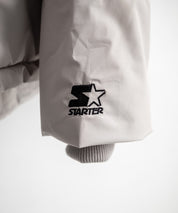 STARTER BLACK LABEL スターターブラックレーベル タスランファイバー中綿ワンポイントロゴ刺繍フードジャケット 15013