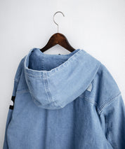 日本未展開モデル THE NORTH FACE WHITE LABEL ホワイトレーベル ザ・ノースフェイス BRIS DENIM JACKET デニムパーカー/デニムジャケット 16380