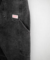 KANGOL カンゴール 別注コラボデニム・ツイルワイドテーパードペインターパンツ 14631