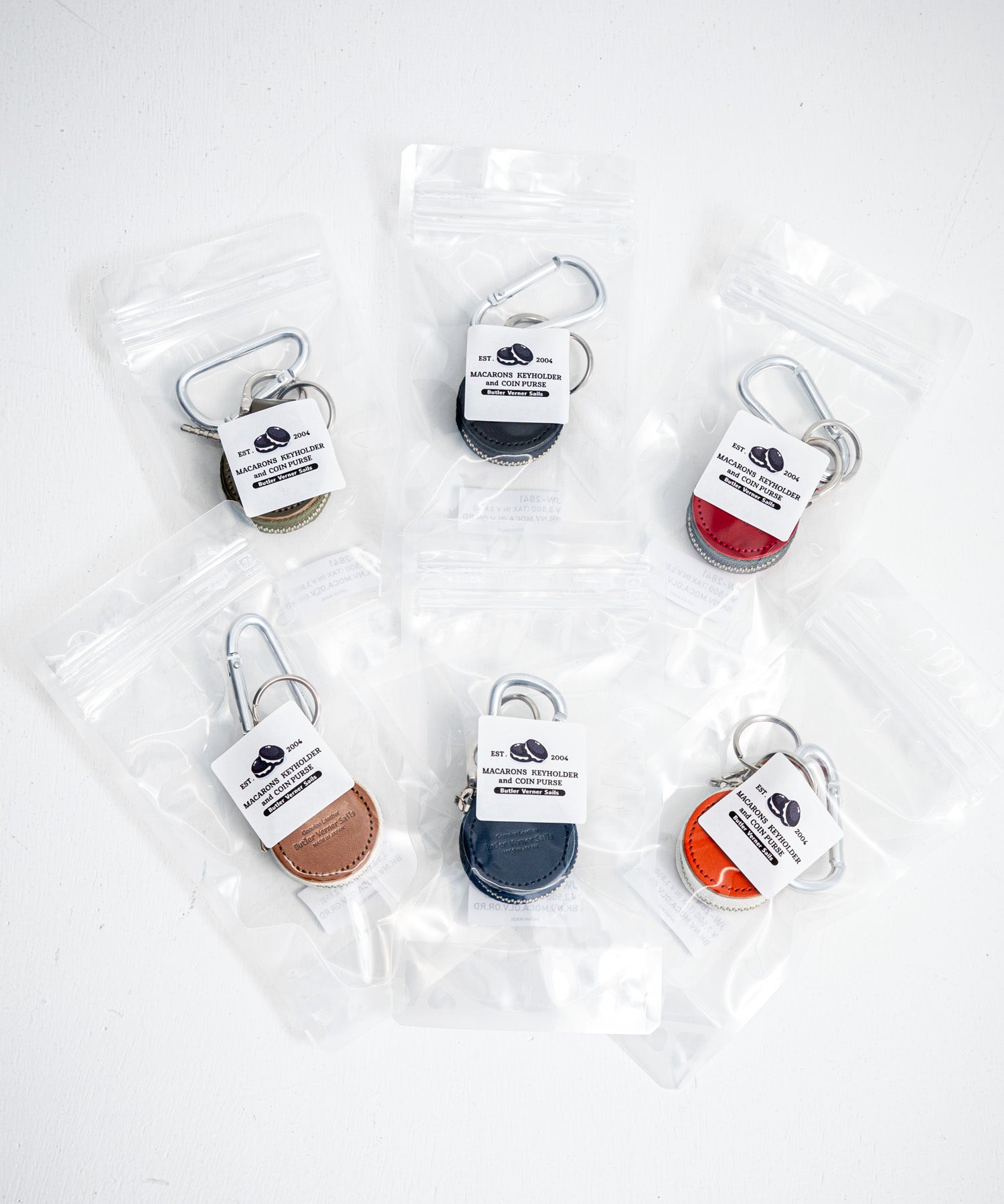 Butler Verner Sails バトラーバーナーセイルズ 日本製 国産 マカロンキーチェーン&コインホルダー JW-2841 13275