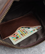 Butler Verner Sails バトラーバーナーセイルズ 日本製 国産ヌメ革レザー捻りシャックルミニショルダーバッグ JA-1713-2 4064