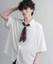 新色追加 スカーフリング付き 大判サイズ総柄スカーフ 12688