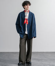 新色追加 スカーフリング付き 大判サイズ総柄スカーフ 12688