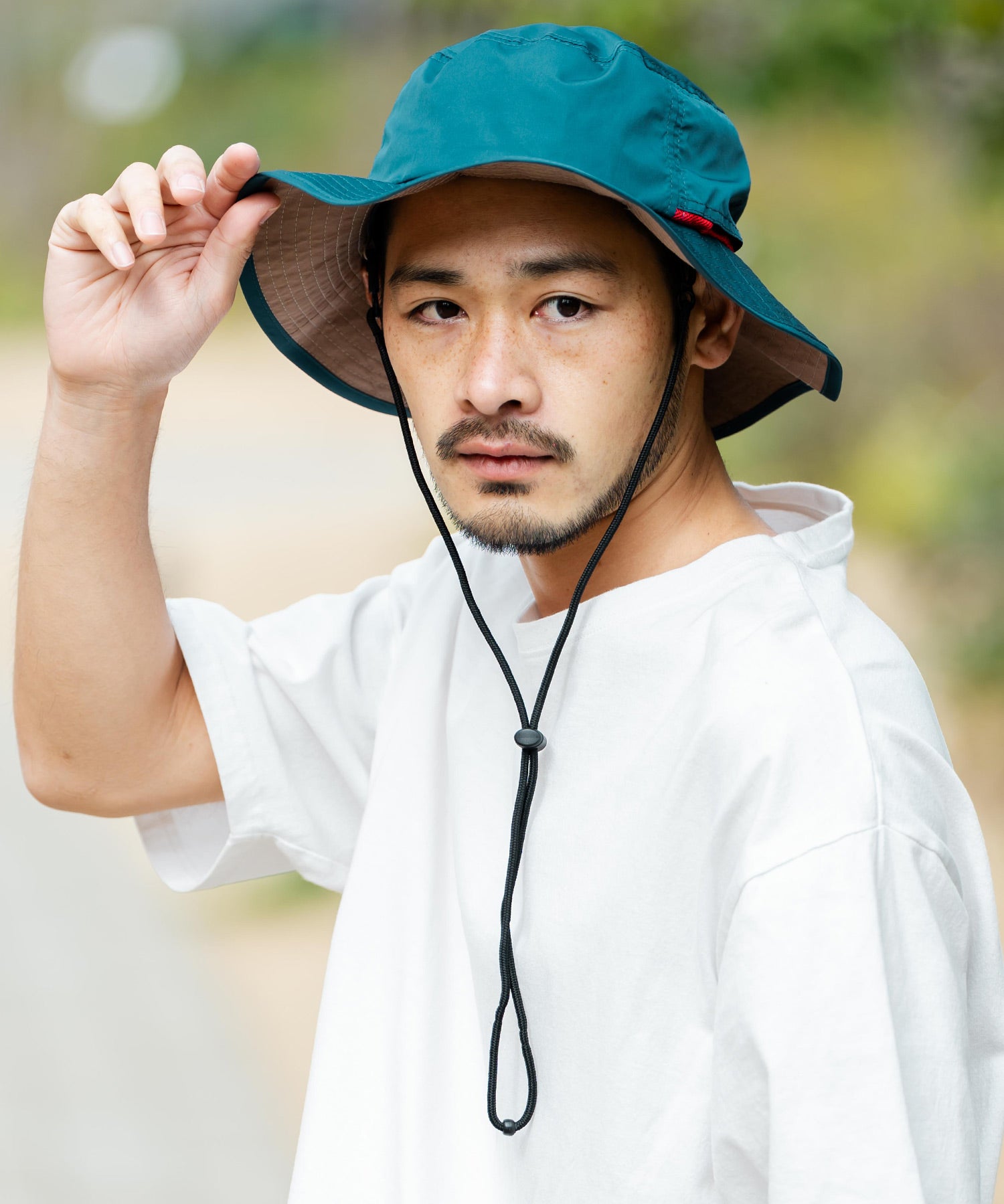 UVカット 撥水加工 アドベンチャーサファリハット